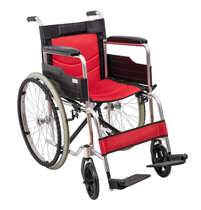 Manuálny invalidný vozík pre ambulantnú jazdu